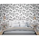 Papel-de-Parede-Vinilico-Floral-do-Tempo-Preto-e-Cinza-52cm-x-95m