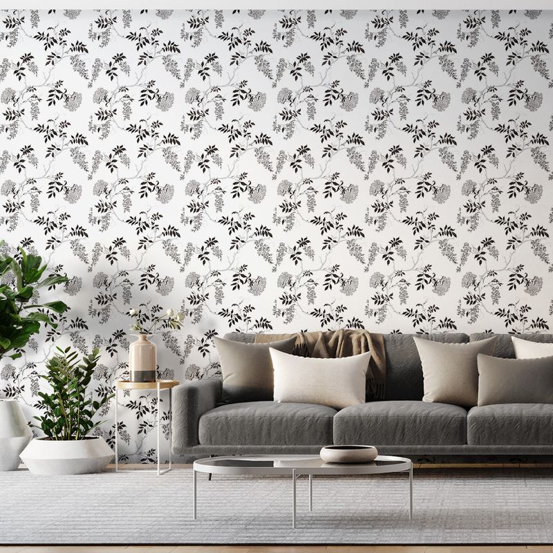 Papel-de-Parede-Vinilico-Floral-do-Tempo-Preto-e-Cinza-52cm-x-95m