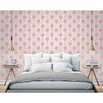 Papel-de-Parede-Vinilico-Floral-do-Tempo-Vermelho-e-Marrom-52cm-x-95m