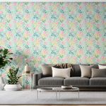 Papel-de-Parede-Vinilico-Floral-Aquarela-Rosa-e-Verde-52cm-x-95m