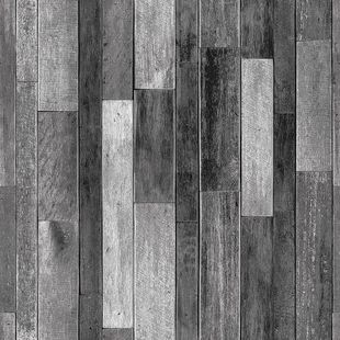 Papel de Parede Vinílico Madeira Ripada Cinza 52cm x 9,5m