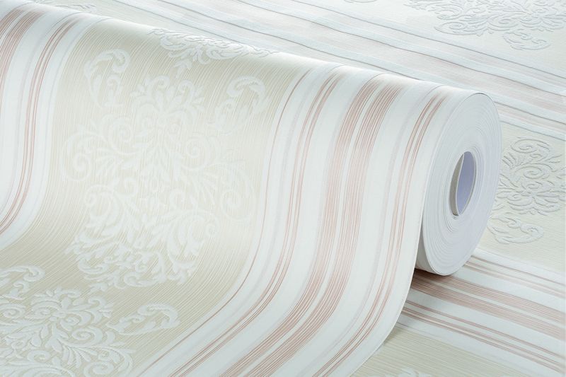 Papel-de-Parede-Vinilico-Provencal-Rosa-e-Bege-52cm-x-95m
