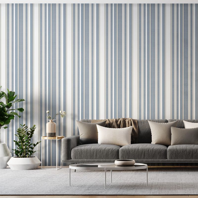 Papel-de-Parede-Vinilico-Listras-Variadas-Azul-52cm-x-95m