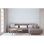 Papel-de-Parede-Vinilico-Arabesco-Metalizado-Azul-e-Branco-52cm-x-95m