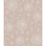 Papel-de-Parede-Vinilico-Relevo-Floral-Bege-52cm-x-95m