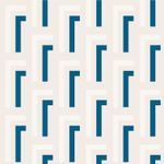 Papel-de-Parede-Vinilico-Linha-Dupla-Azul-Marinho-e-Laranja-52cm-x-95m