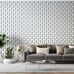 Papel-de-Parede-Vinilico-Linha-Dupla-Azul-Marinho-e-Laranja-52cm-x-95m