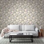 Papel-de-Parede-Vinilico-Floral-do-Campo-Bege-e-Verde-52cm-x-95m