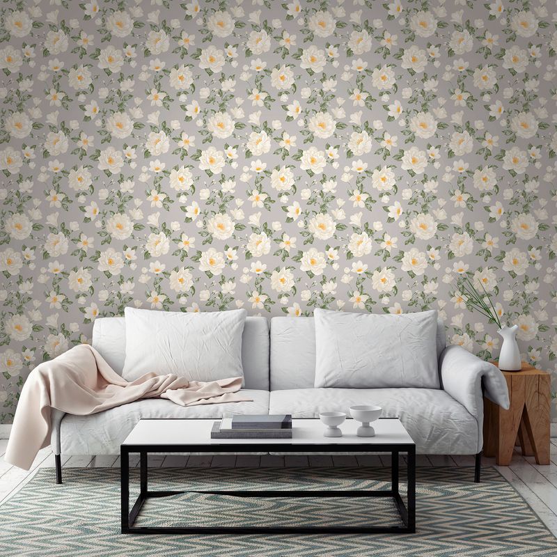 Papel-de-Parede-Vinilico-Floral-do-Campo-Bege-e-Verde-52cm-x-95m