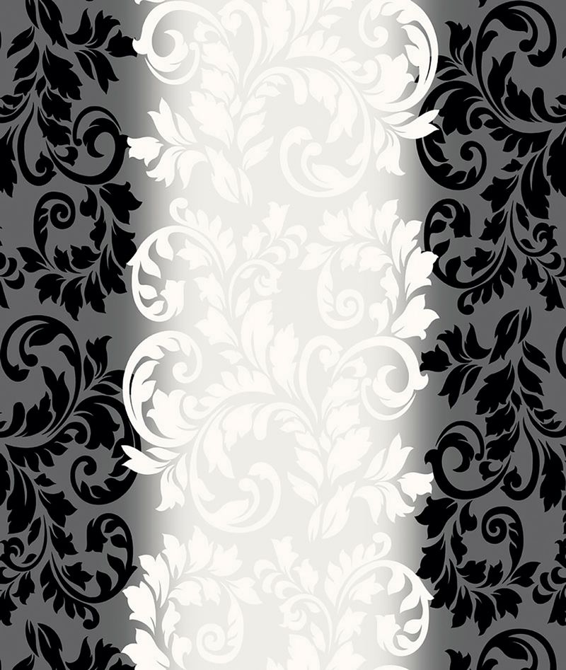 Papel-de-Parede-Vinilico-Arabesco-Degrade-Preto-e-Branco-52cm-x-95m