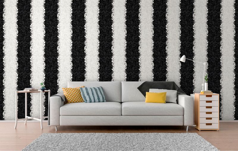 Papel-de-Parede-Vinilico-Arabesco-Degrade-Preto-e-Branco-52cm-x-95m
