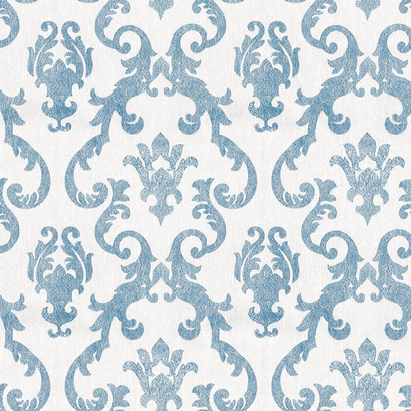Papel-de-Parede-Vinilico-Damask-Real-Azul-e-Branco-52cm-x-95m