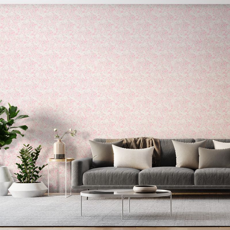 Papel-de-Parede-Vinilico-Classico-Moderno-Floral-Rosa-e-Azul-52cm-x-95m
