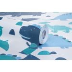 Papel-de-Parede-Vinilico-Dino-Vetor-Azul-e-Azul-Marinho-52cm-x-95m