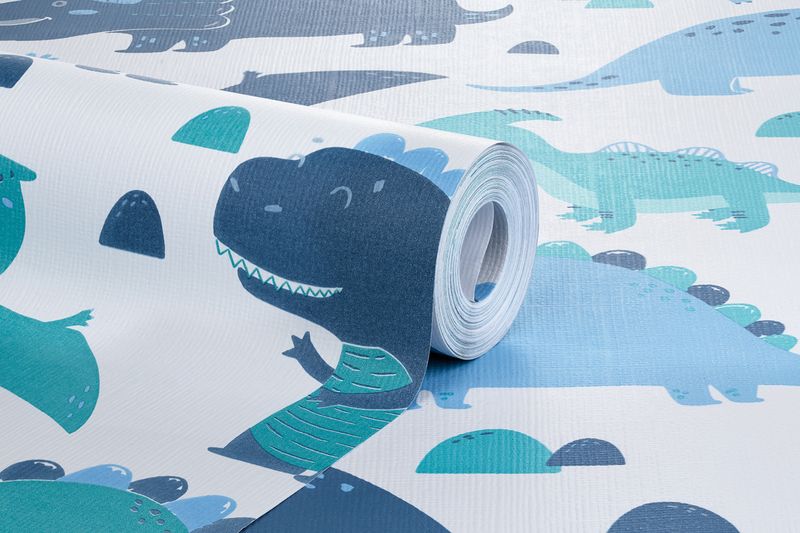 Papel-de-Parede-Vinilico-Dino-Vetor-Azul-e-Azul-Marinho-52cm-x-95m