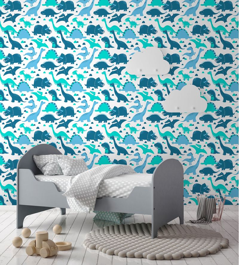 Papel-de-Parede-Vinilico-Dino-Vetor-Azul-e-Azul-Marinho-52cm-x-95m
