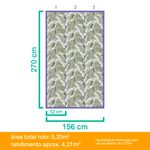 Papel-de-Parede-Vinilico-Folhagens-Verde-e-Bege-52cm-x-95m