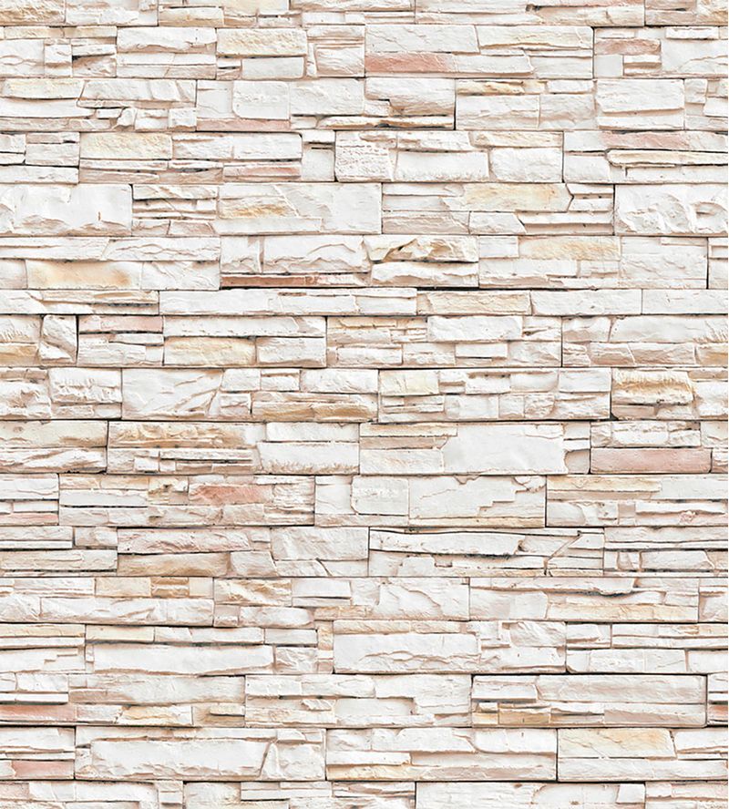 Papel-de-Parede-Vinilizado-Pedras-Linhas-Marrom-e-Branco-52cm-x-95m