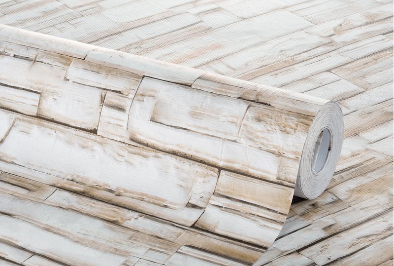 Papel-de-Parede-Vinilizado-Pedras-Linhas-Marrom-e-Branco-52cm-x-95m