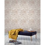 Papel-de-Parede-Vinilizado-Pedras-Linhas-Marrom-e-Branco-52cm-x-95m