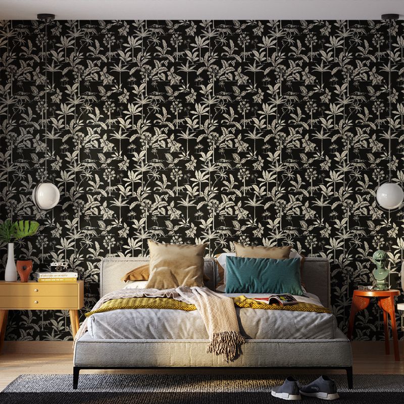 Papel-de-Parede-Vinilico-Toile-de-Jouy-Selva-Preto-e-Bege-52cm-x-95m