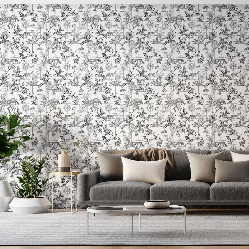 Papel-de-Parede-Vinilico-Toile-de-Jouy-Selva-Branco-e-Preto-52cm-x-95m
