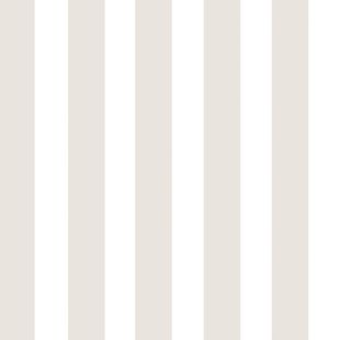 Papel de Parede Vinilizado Listras Bege 52cm x 6m