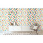 Papel-de-Parede-Vinilizado-Monstrinhos-Vermelho-e-Cinza-52cm-x-95m
