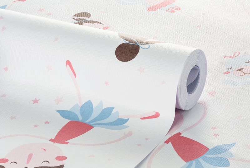 Papel-de-Parede-Vinilizado-Bailarinas-Rosa-e-Azul-52cm-x-95m