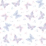 Papel-de-Parede-Vinilizado-Borboletas-Vetor-Rosa-e-Lilas-52cm-x-6m