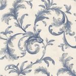 Papel-de-Parede-Vinilico-Arabesco-Nouveau-Azul-e-Bege-52cm-x-95m
