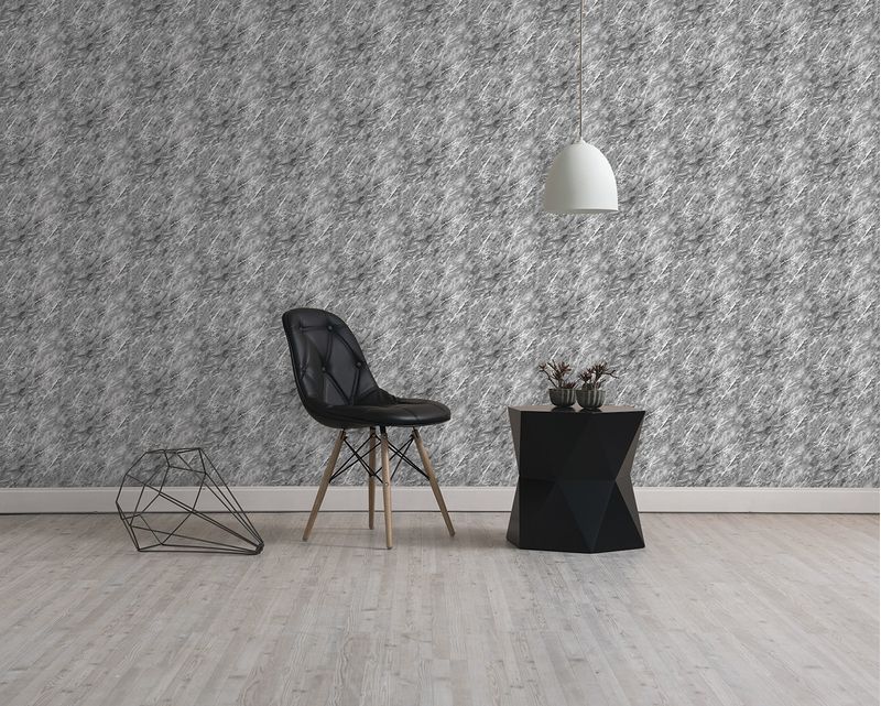 Papel-de-Parede-Vinilico-Marmore-Liso-Preto-52cm-x-95m