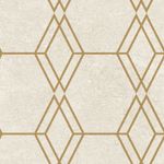Papel-de-Parede-Vinilico-Geometrico-Linhas-e-Losangos-Bege-52cm-x-95m