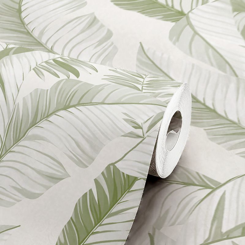 Papel-de-Parede-Vinilico-Folhagens-Bege-e-Verde-52cm-x-95m