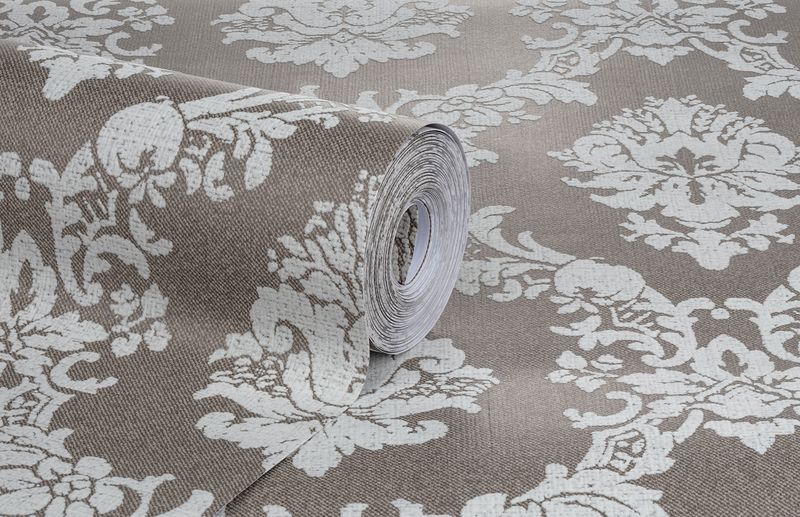Papel-de-Parede-Vinilico-Arabescos-classicos-II-Marrom-52cm-x-95m