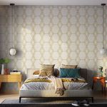 Papel-de-Parede-Vinilico-Geometrico-Linhas-e-Losangos-Bege-52cm-x-95m