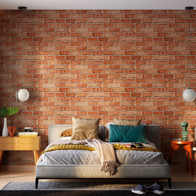 Papel-de-Parede-Vinilico-Murado-Tijolo-Marrom-e-Vermelho-52cm-x-95m