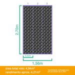 Papel-de-Parede-Vinilico-Geometrico-Orelhas-Preto-e-Branco-52cm-x-95m