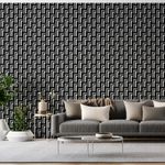 Papel-de-Parede-Vinilico-Geometrico-Orelhas-Preto-e-Branco-52cm-x-95m