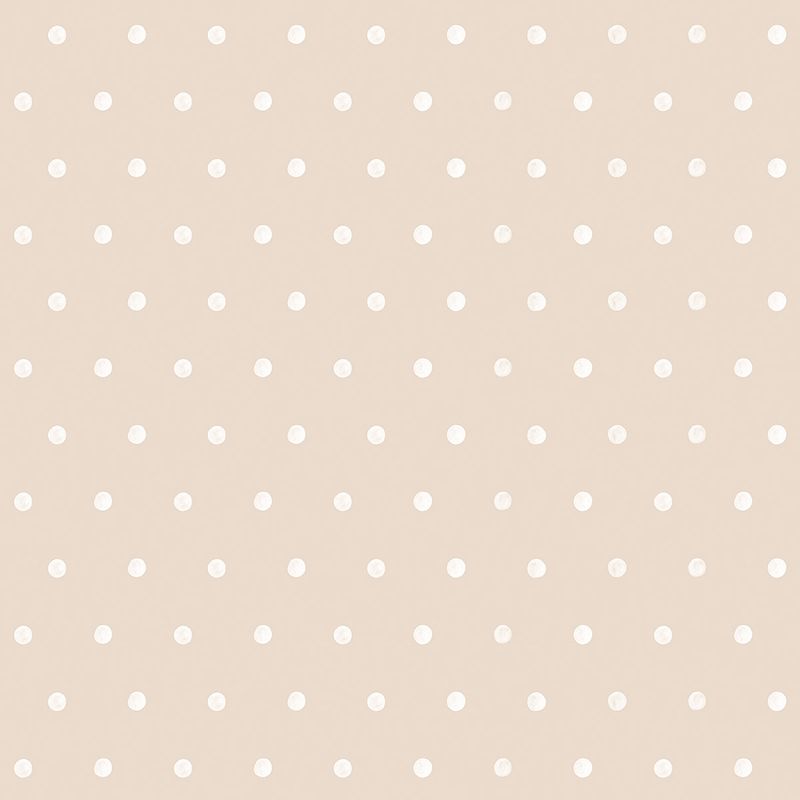 Papel-de-Parede-Vinilico-Mini-Poa-Bege-52cm-x-95m