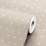 Papel-de-Parede-Vinilico-Mini-Poa-Bege-52cm-x-95m