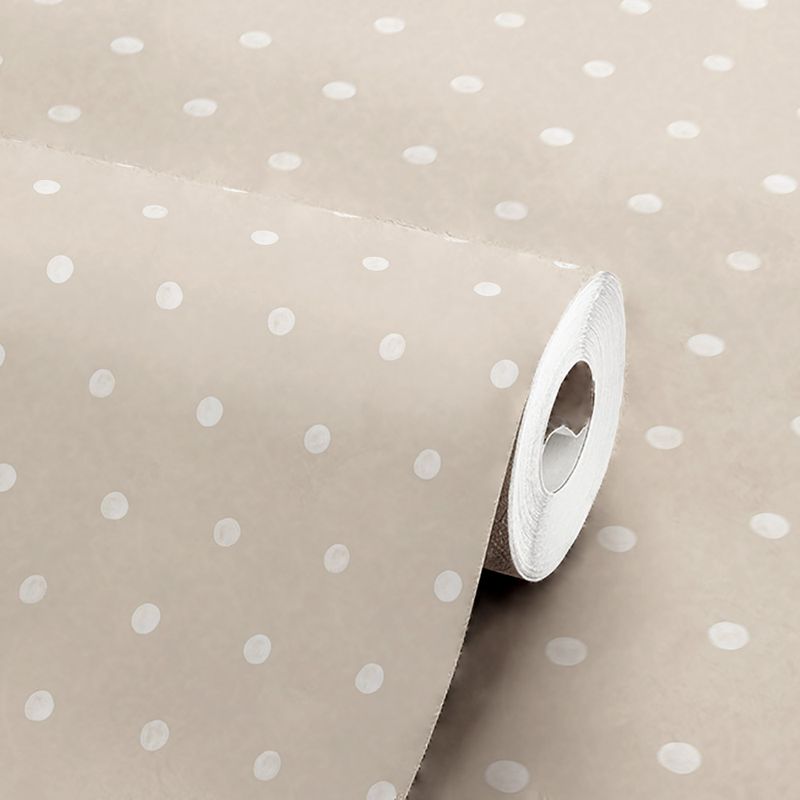 Papel-de-Parede-Vinilico-Mini-Poa-Bege-52cm-x-95m