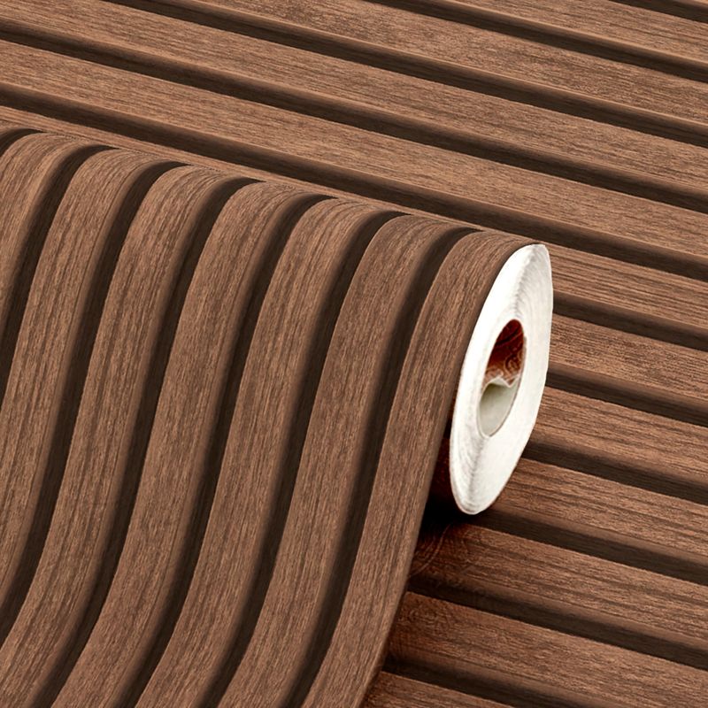 Papel-de-Parede-Vinilico-Madeira-Ripada-Marrom-52cm-x-95m