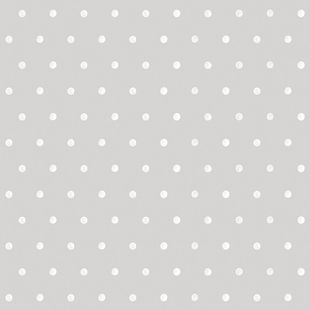 Papel de Parede Vinílico Mini Poá Cinza 52cm x 9,5m