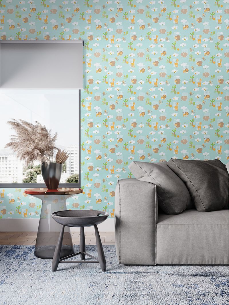 Papel-de-Parede-Vinilizado-Bambinos-Ref-3300-Azul-52cm-x-10m