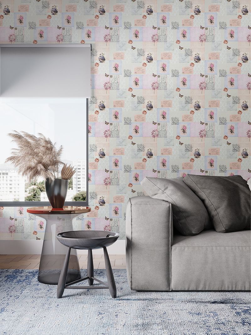 Papel-de-Parede-Vinilizado-Bambinos-Ref-3345-Rosa-52cm-x-10m