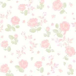 Papel de Parede Vinilizado Bambinos Ref 3361 Rosa 52cm x 10m