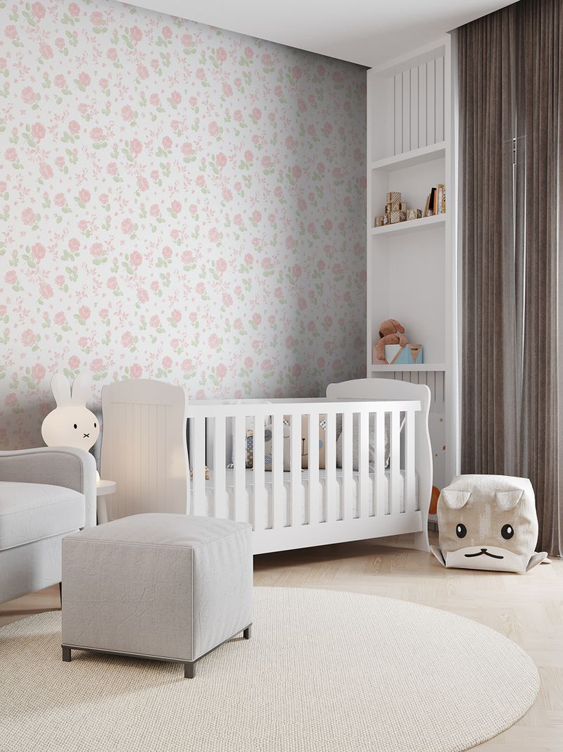 Papel-de-Parede-Vinilizado-Bambinos-Ref-3361-Rosa-52cm-x-10m