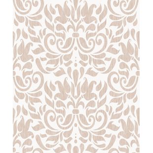 Papel de Parede Vinilizado Relevos Ref 3420 Bege 52cm x 10m