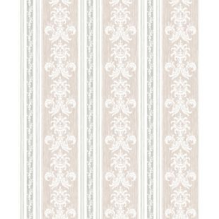 Papel de Parede Vinilizado Relevos Ref 3425 Bege 52cm x 10m